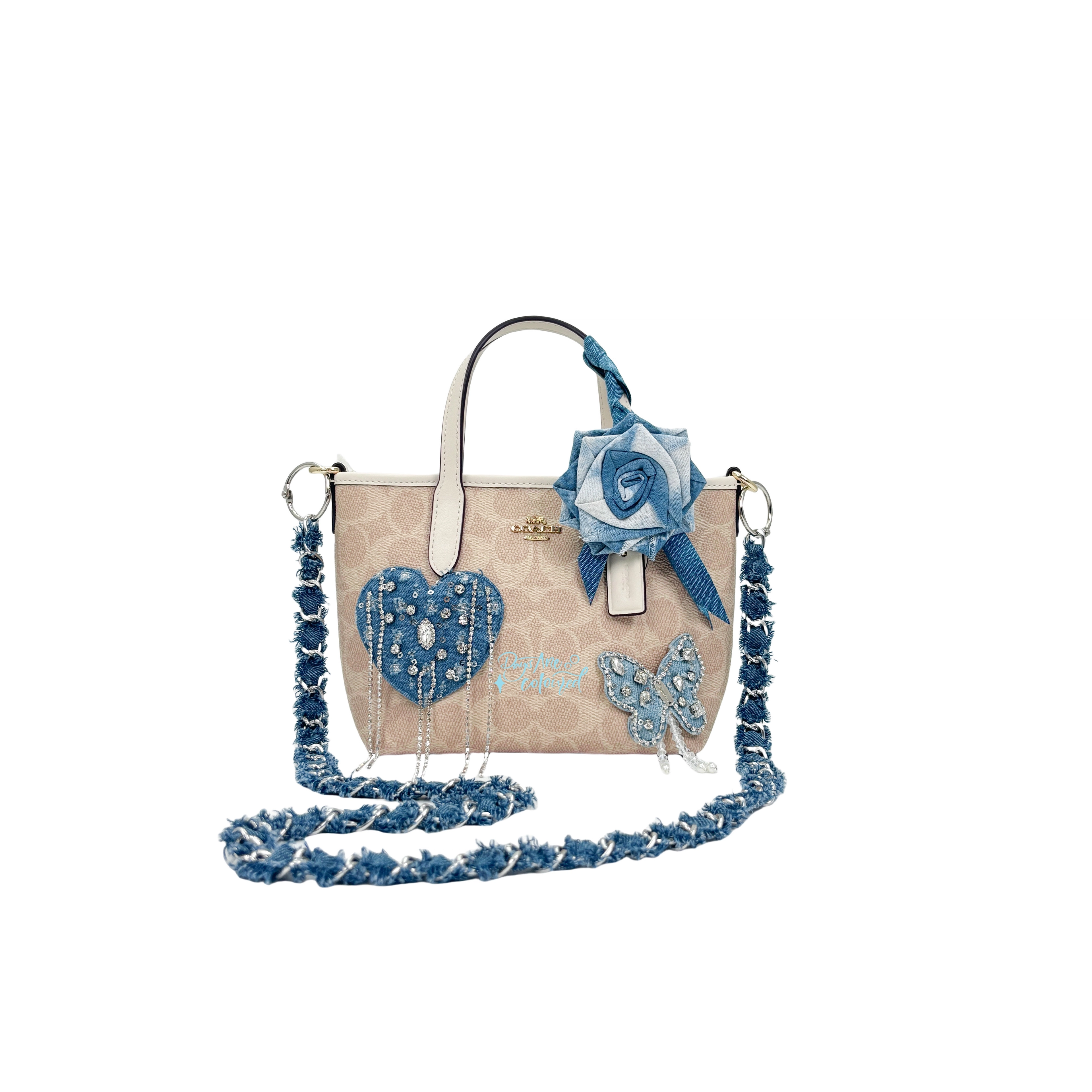 COACH City 15 Tote Lazy Cat
