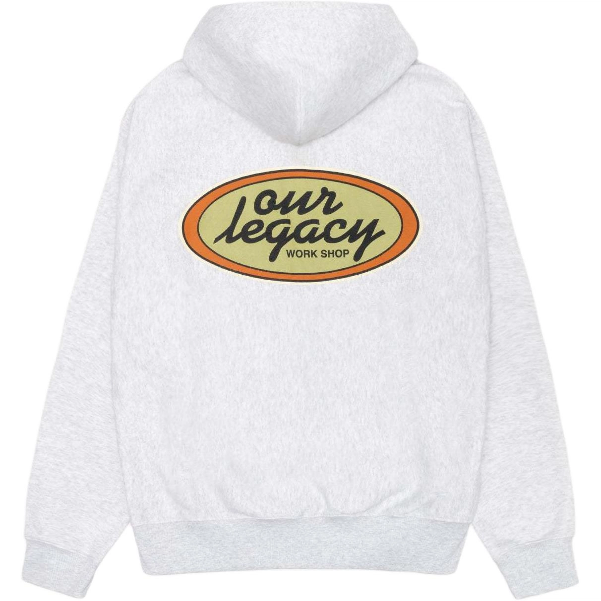 Stussy OUR LEGACY WORK SHOP OVAL ZIP HOODIE logo