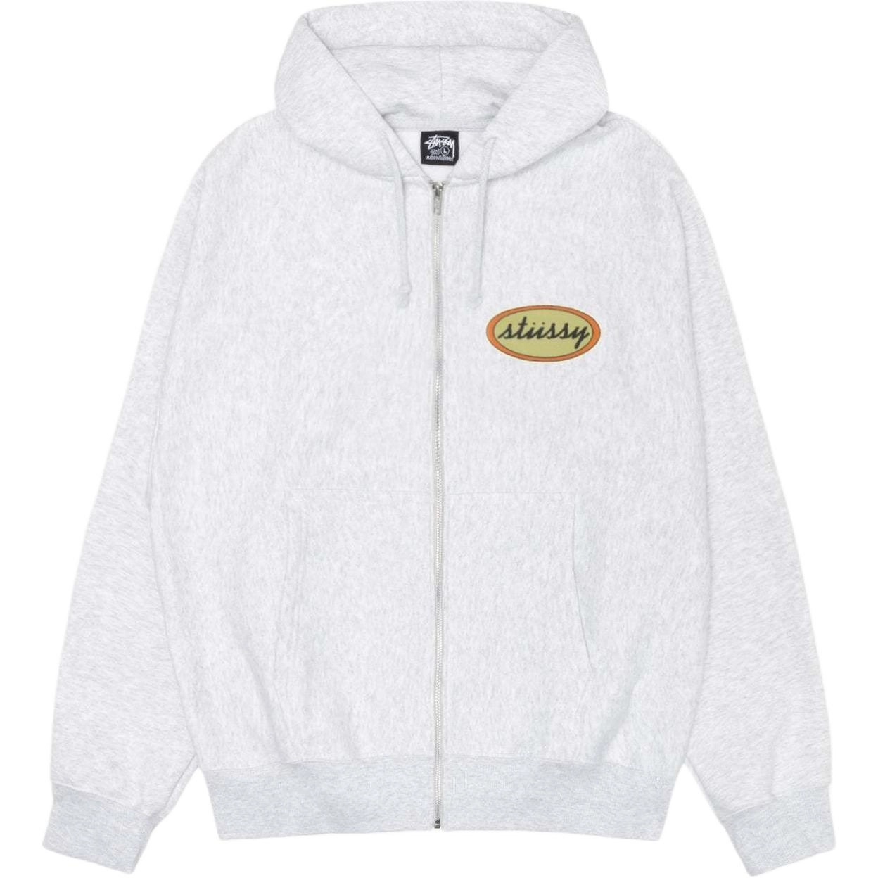 Stussy OUR LEGACY WORK SHOP OVAL ZIP HOODIE logo