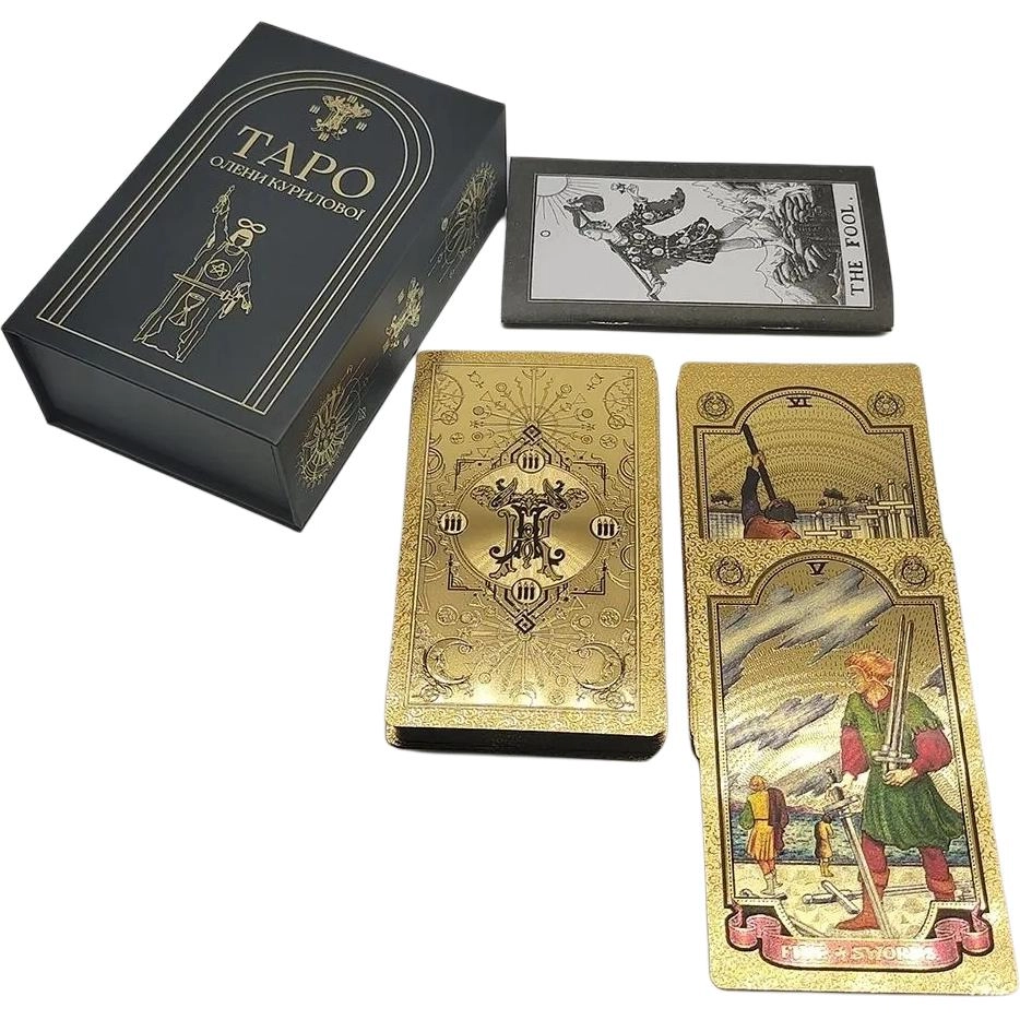 喜顽童 韦特塑料金箔卡牌 扑克