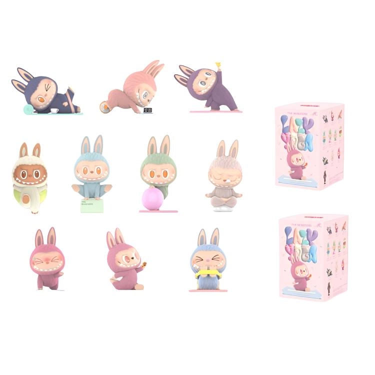 Pop Mart Labubu The Monsters "Lazy Yoga"