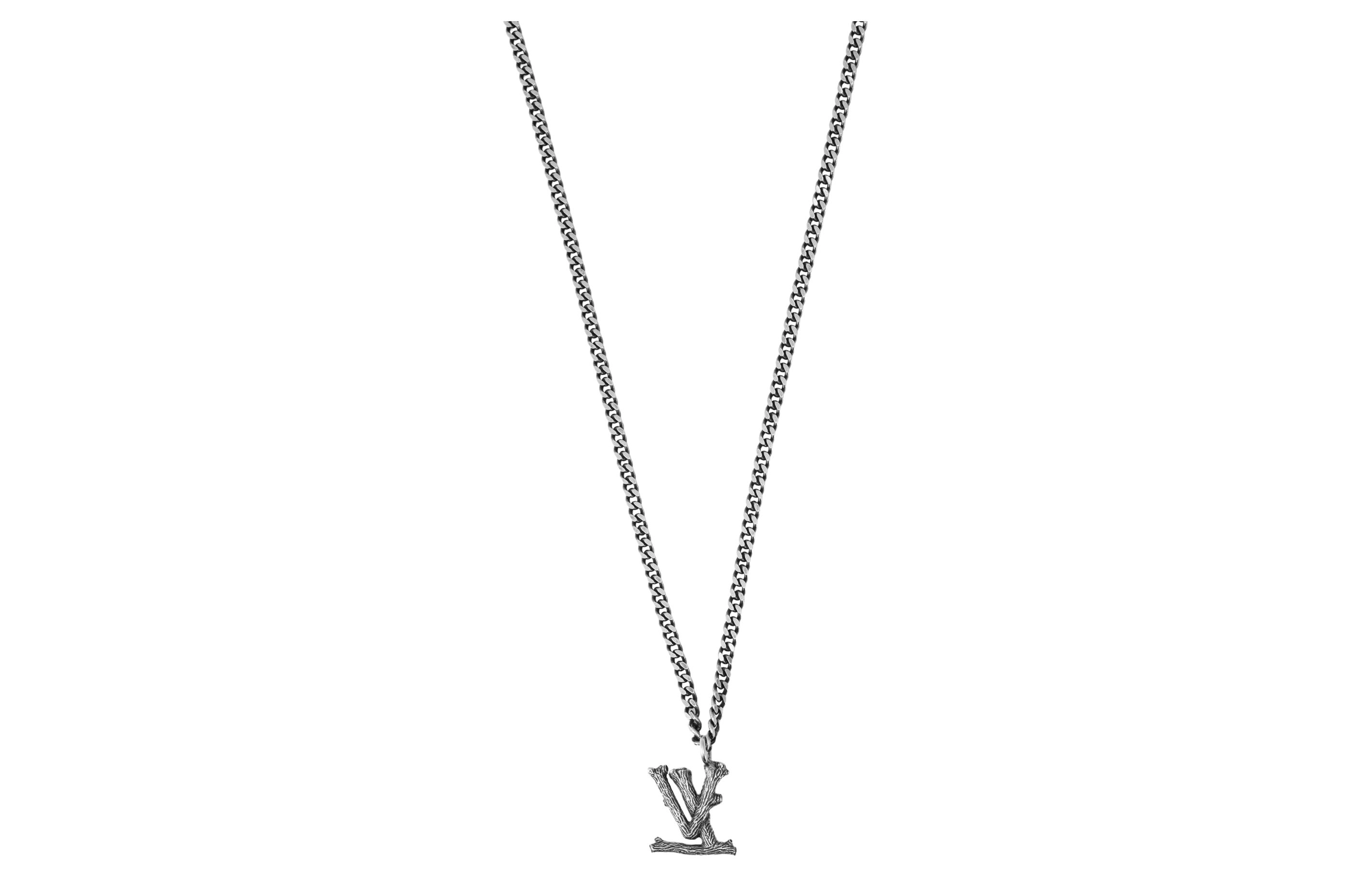 LOUIS VUITTON Wood LV Logo