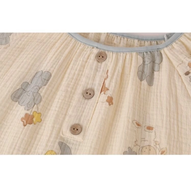 依钗 动物休闲甜美睡裙家居服连衣裙 女款