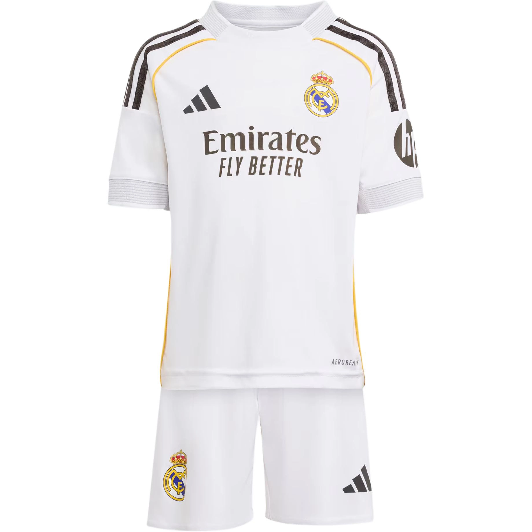 adidas Real Madrid SS25 MINI KIT AEROREADY 2526 logoT 2