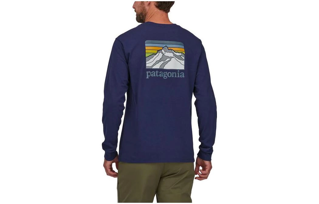 patagonia Line Logo Ridge Long-Sleeve Responsibili-Tee LogoT