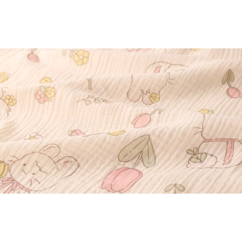 依钗 可爱兔子睡衣吊带睡裙家居服连衣裙 女款