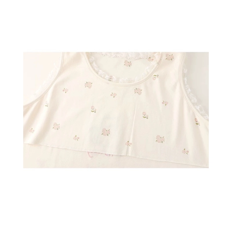 依钗 小猫卡通凉感睡衣背心可外穿家居服睡裙连衣裙 女款