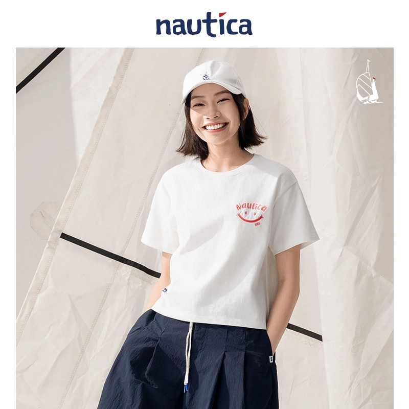 nautica white sail T