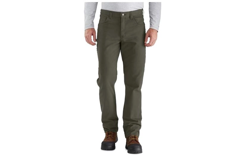 Carhartt 102517 RUGGED FLEX CANVAS 5-POCKET WORK PANT RELAXED FIT