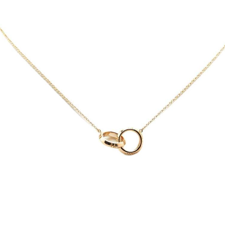 TIFFANY CO. Atlas X Closed Interlocking 18K