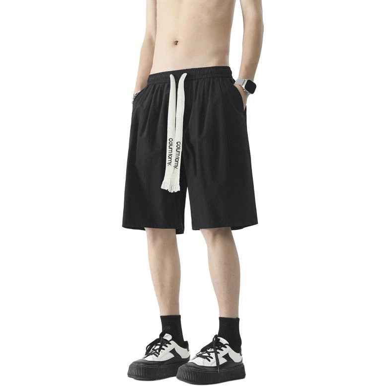 独驰 夏季简约运动休闲短裤 男女同款