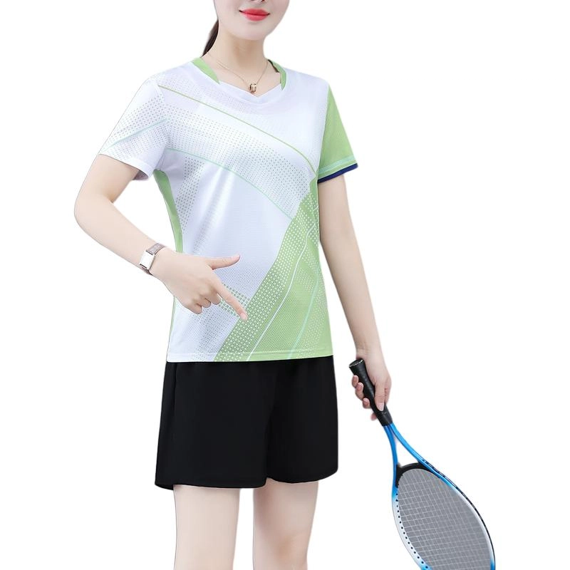左岸 冰丝速干衣短裤运动休闲套装 女款