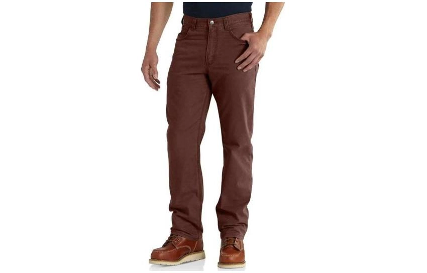 Carhartt 102517 RUGGED FLEX CANVAS 5-POCKET WORK PANT RELAXED FIT