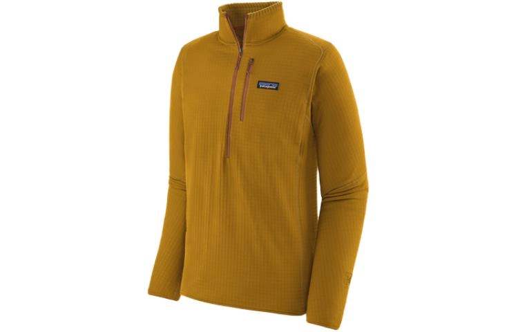 patagonia R1 Fleece Pullover Logo