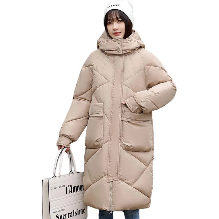 玉儿恋 韩版加厚宽松通勤棉服 女款