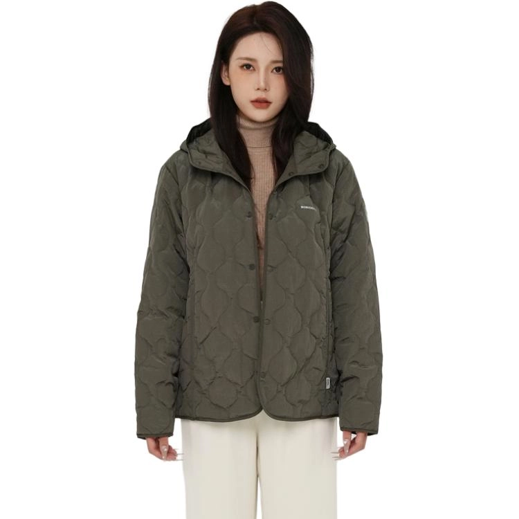波司登 时尚百搭纯色常规长袖通勤羽绒服 女款