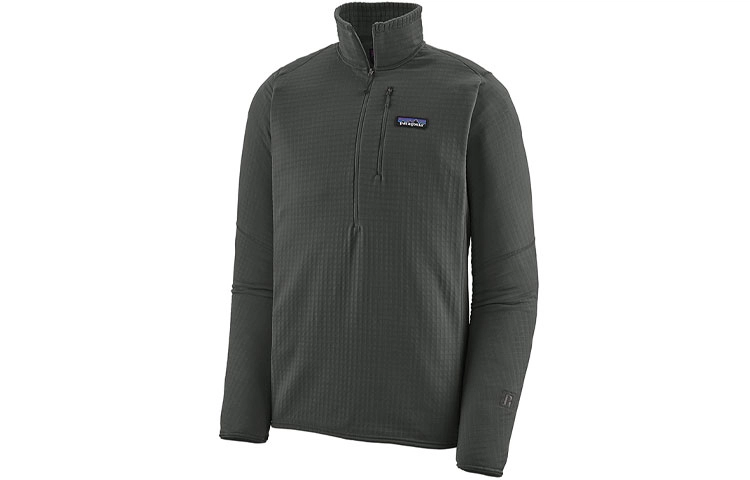 patagonia R1 Fleece Pullover Logo