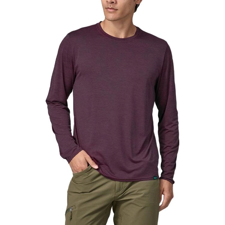 patagonia Men's Long-Sleeved Capilene Cool Daily Shirt LogoT