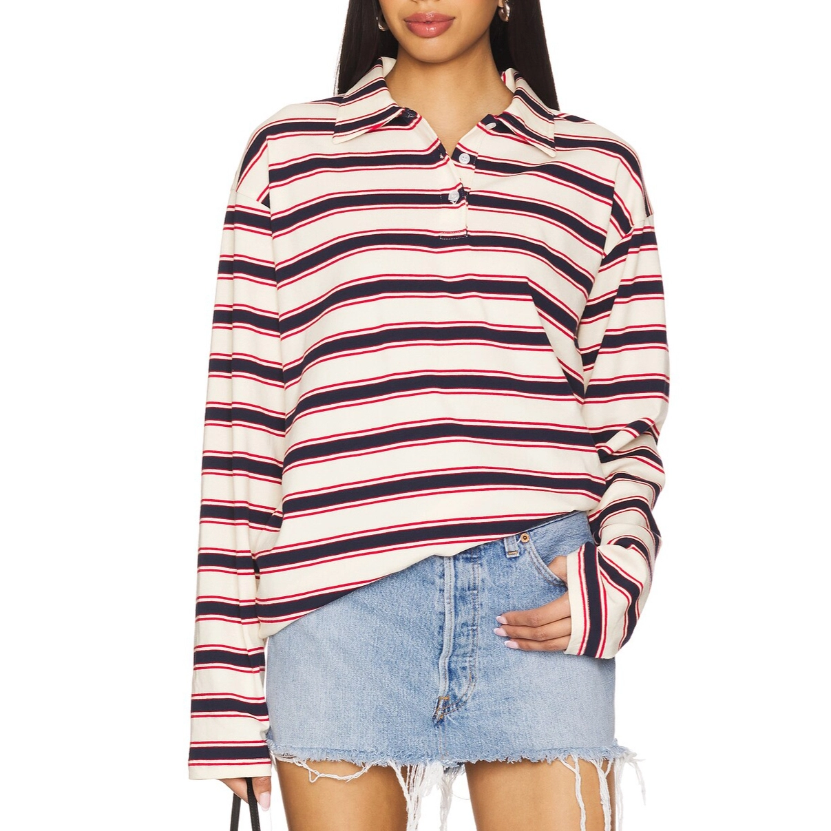 SUPERDOWN Cailyn Polo Top Polo