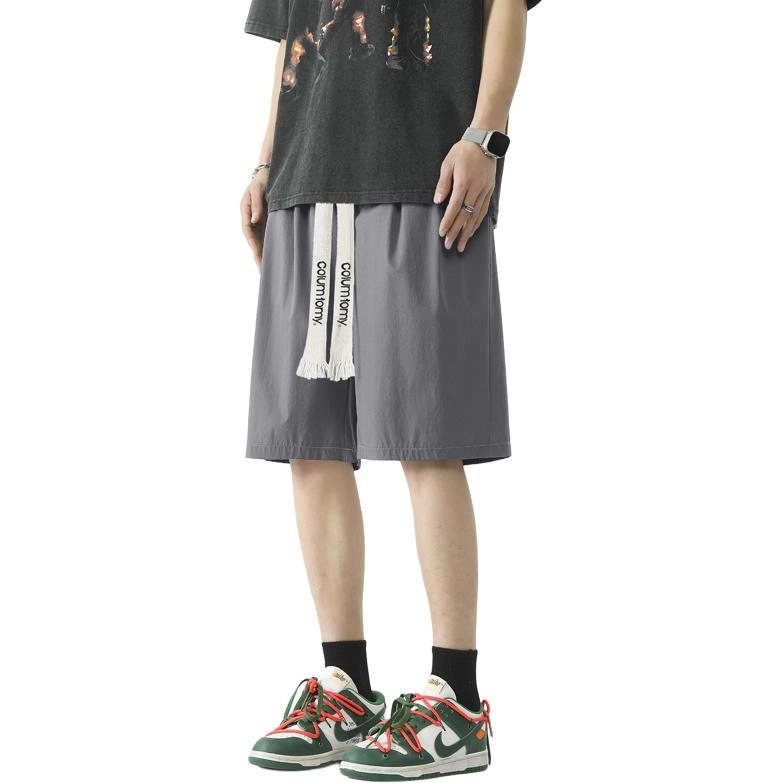 独驰 夏季简约运动休闲短裤 男女同款