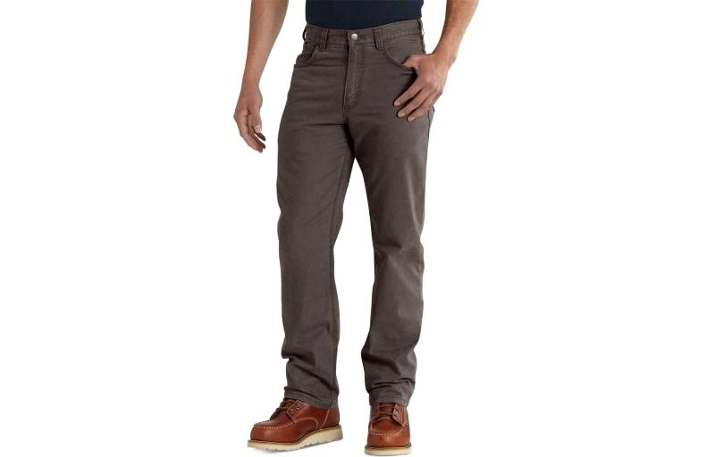Carhartt 102517 RUGGED FLEX CANVAS 5-POCKET WORK PANT RELAXED FIT