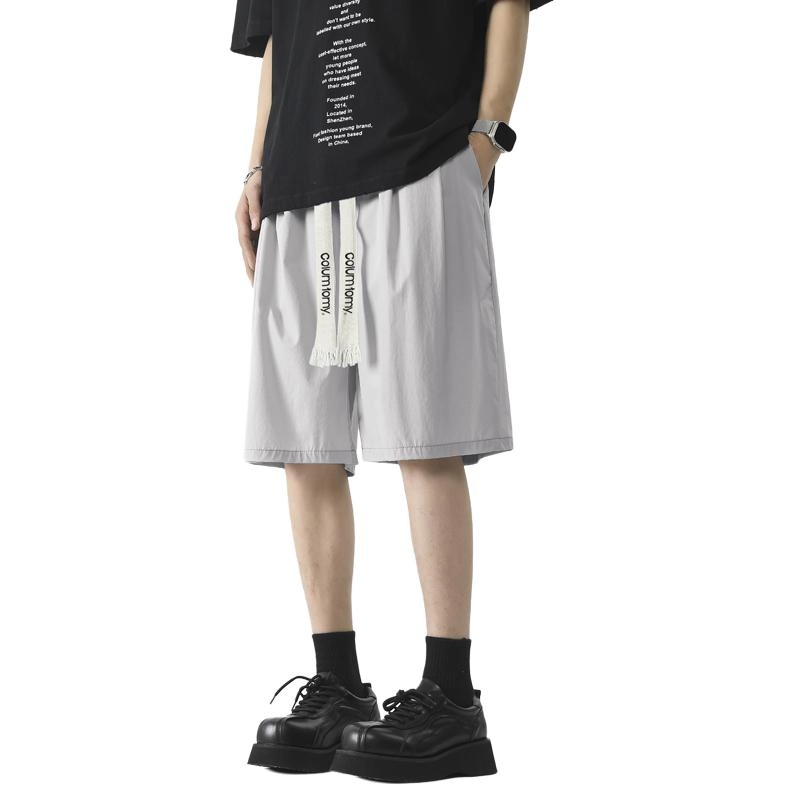 独驰 夏季简约运动休闲短裤 男女同款