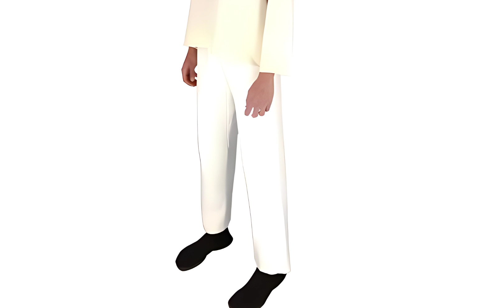YEEZY SS24 VULTURE PANT WHITE