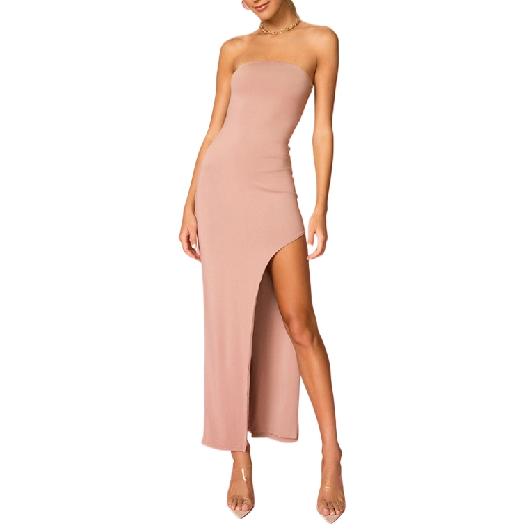 SUPERDOWN Toni Slit Maxi Dress