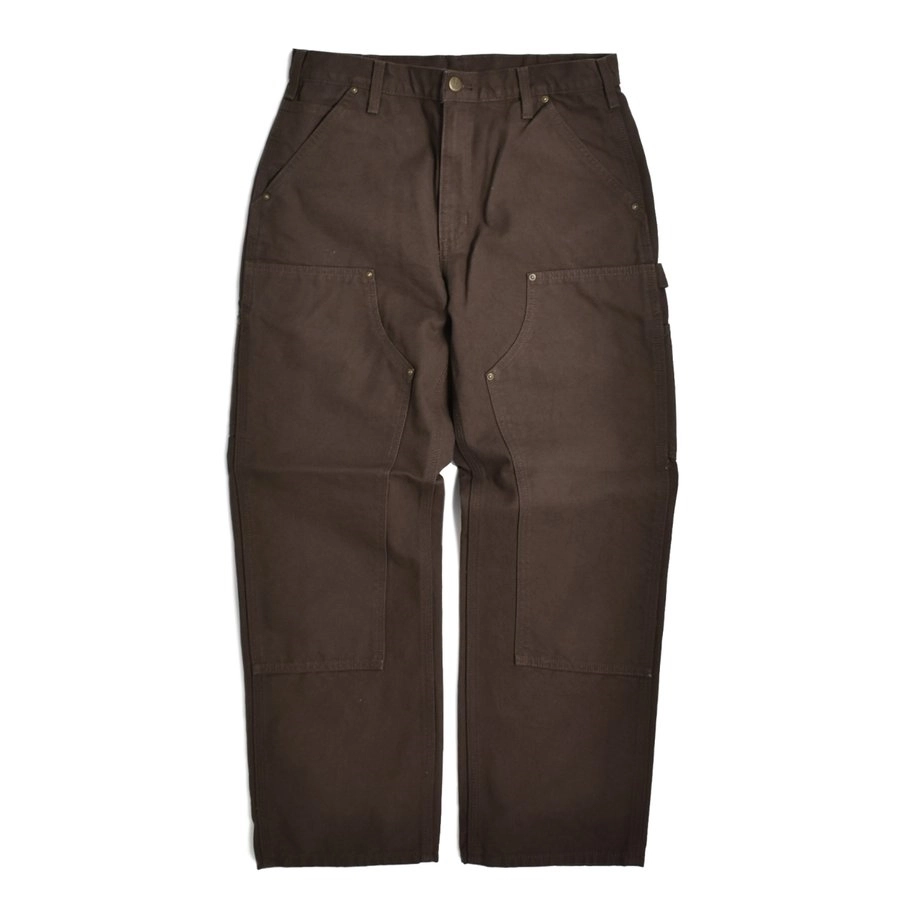 Carhartt B136 WASHED DUCK DOUBLE-FRONT UTILITY WORK PANT LOOSE FIT