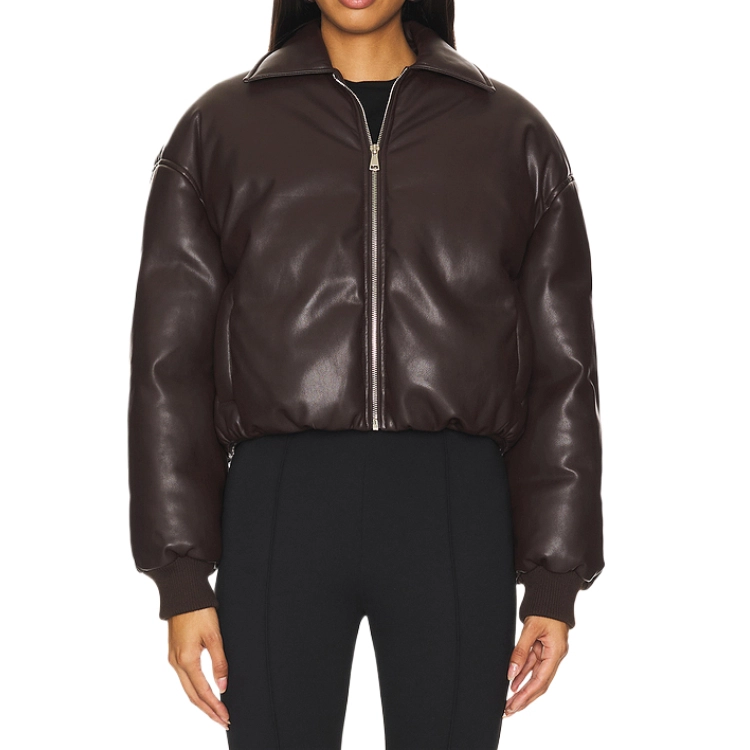 SUPERDOWN Sanja Faux Leather Jacket