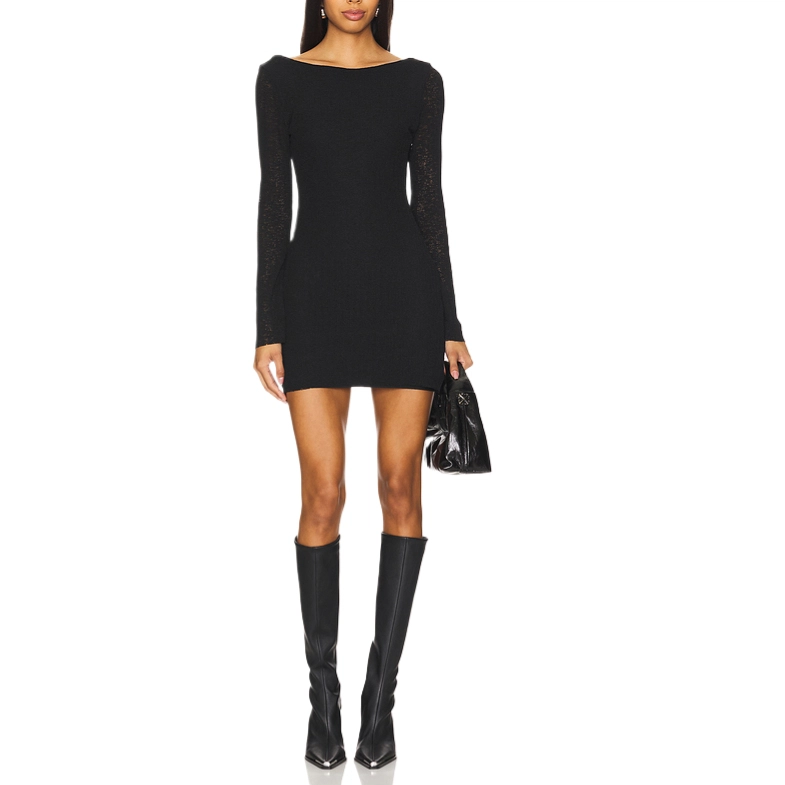 SUPERDOWN Patricia Low Back Dress