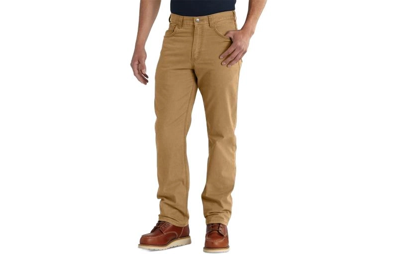 Carhartt 102517 RUGGED FLEX CANVAS 5-POCKET WORK PANT RELAXED FIT