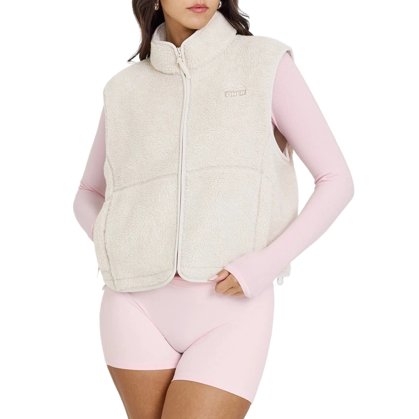 ONER ACTIVE Zip Through Fleece Gilet Performance Lounge