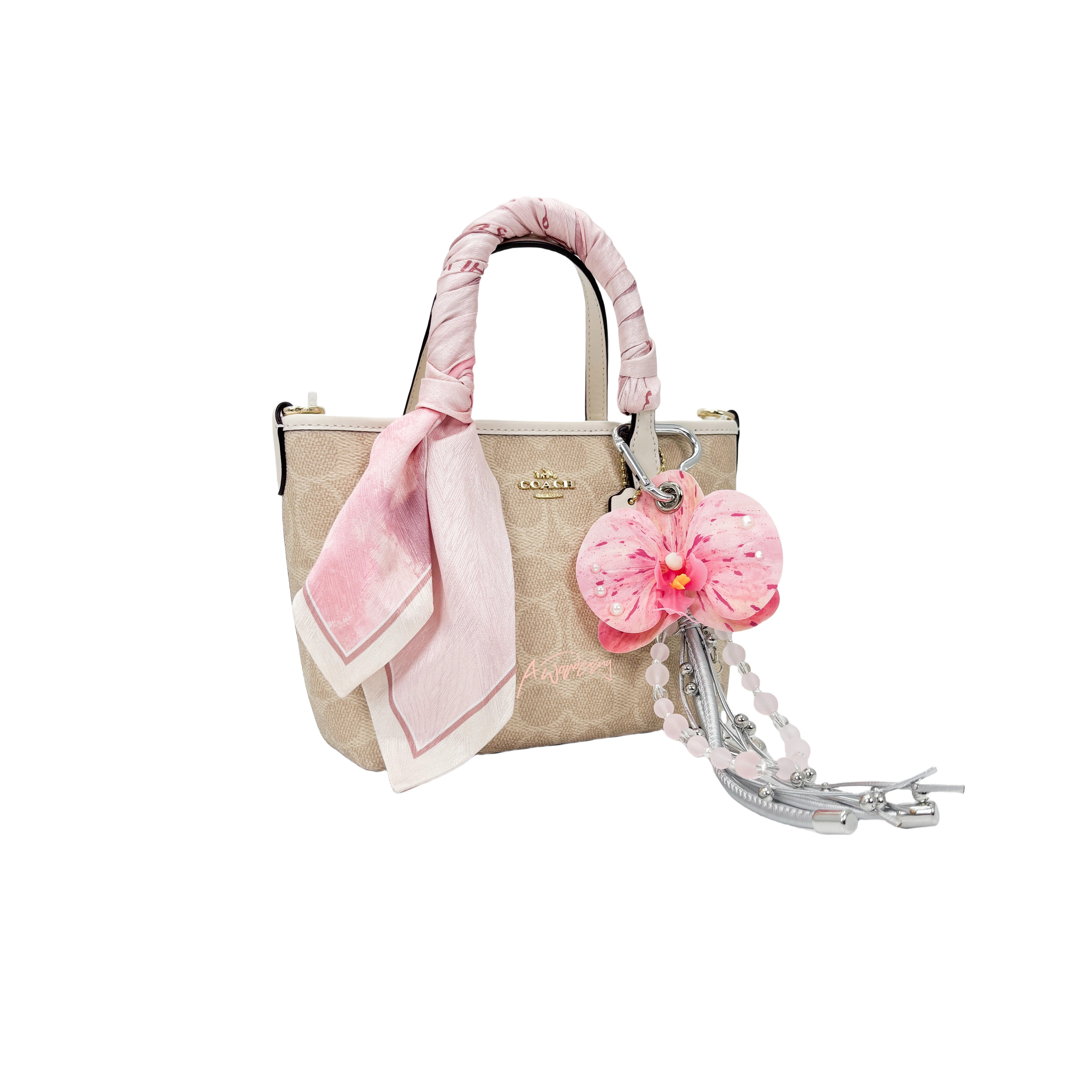 COACH City 15 Tote Lazy Cat