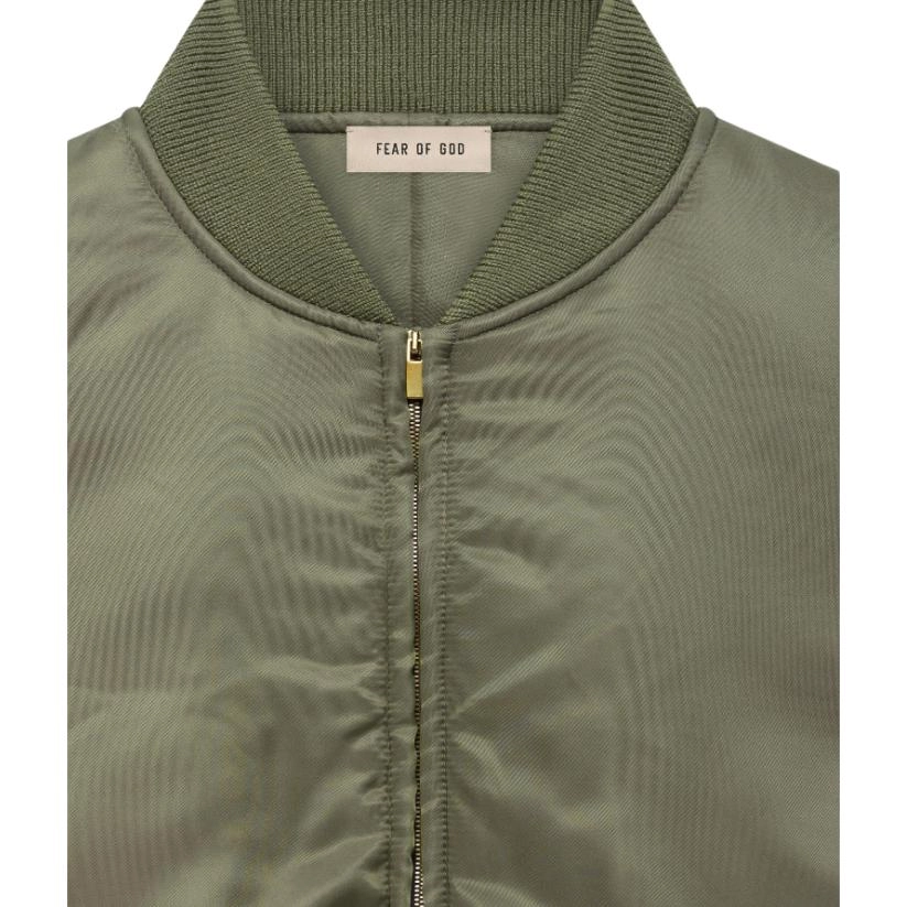 Fear of God FW22 Nylon Twill Bomber Olive FW22