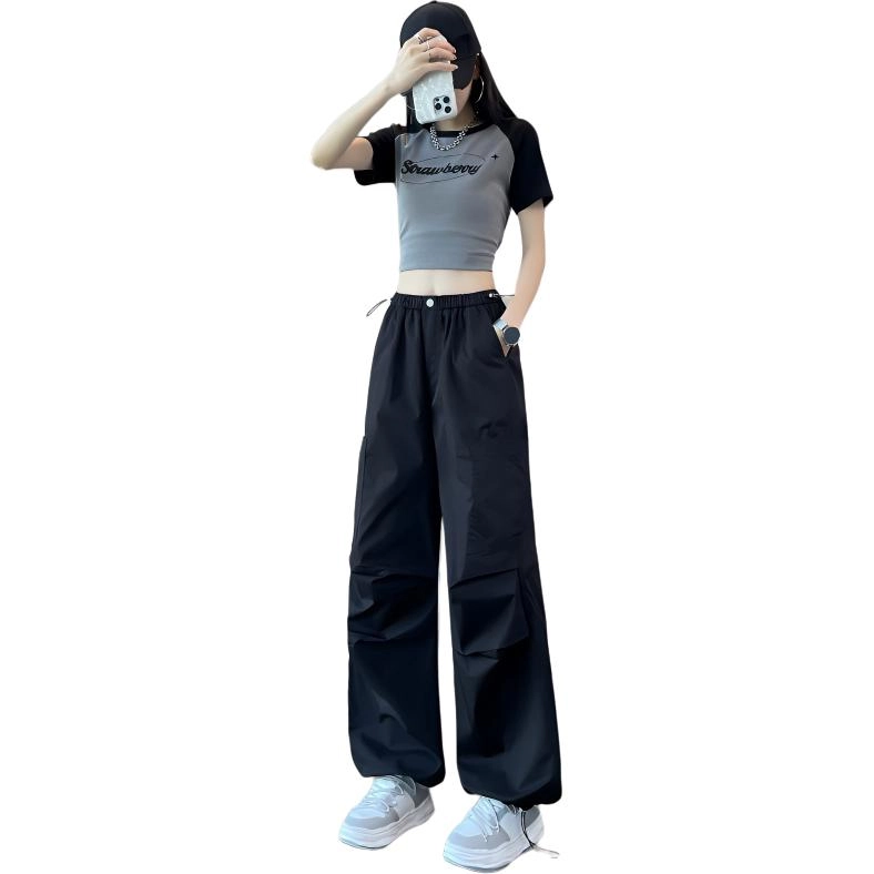 沐晓欣 百搭优雅舒适休闲裤 女款