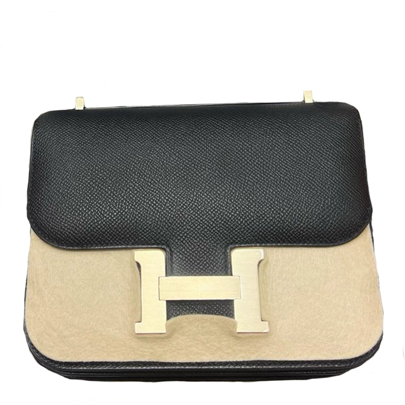 HERMES Constance 19 Epsom 89 Noir
