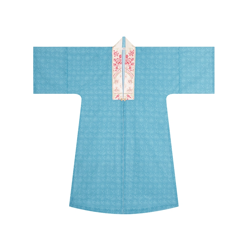 满晴波织造司原创明制汉服合领半壁吊带宋抹织金马面裙套装女夏季