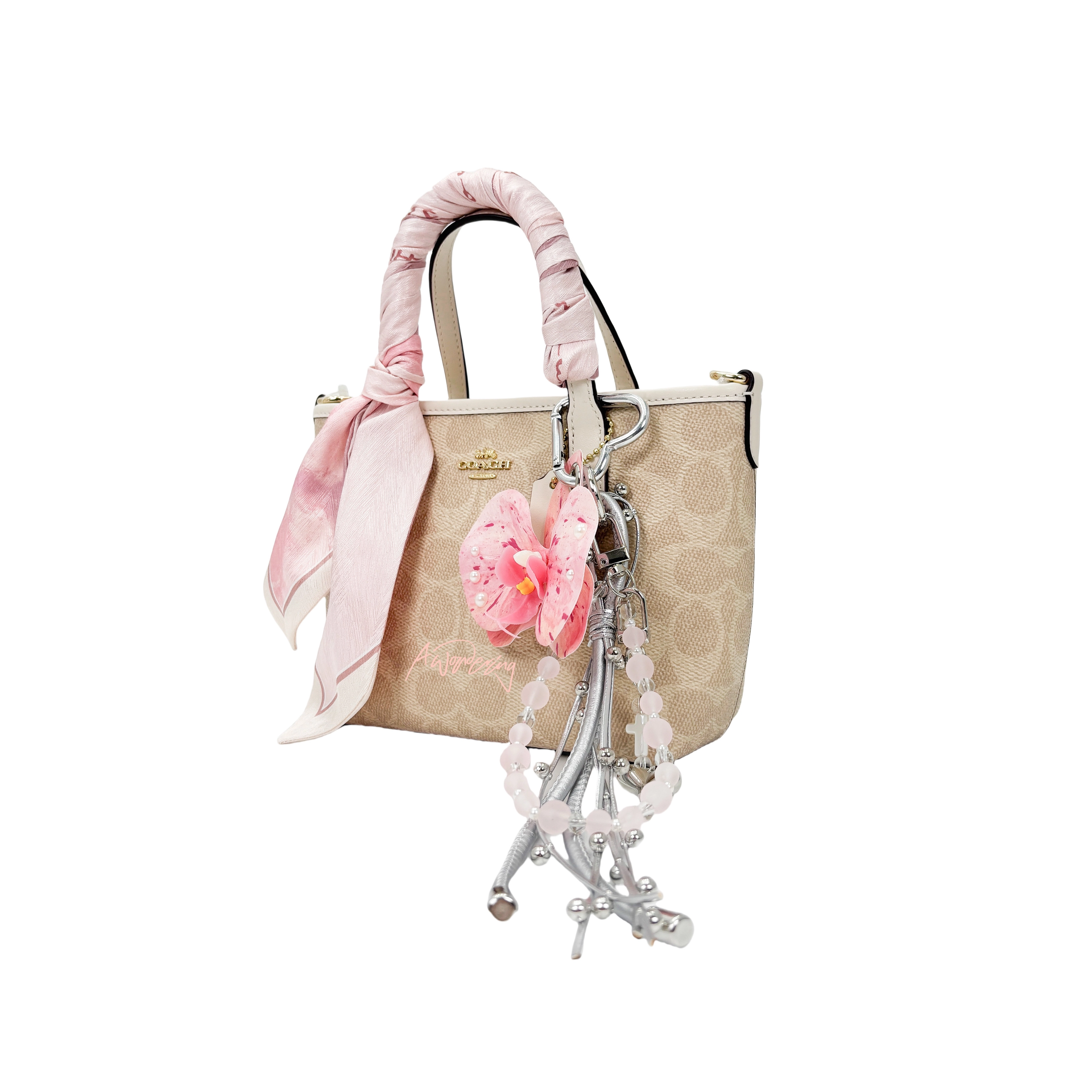COACH City 15 Tote Lazy Cat