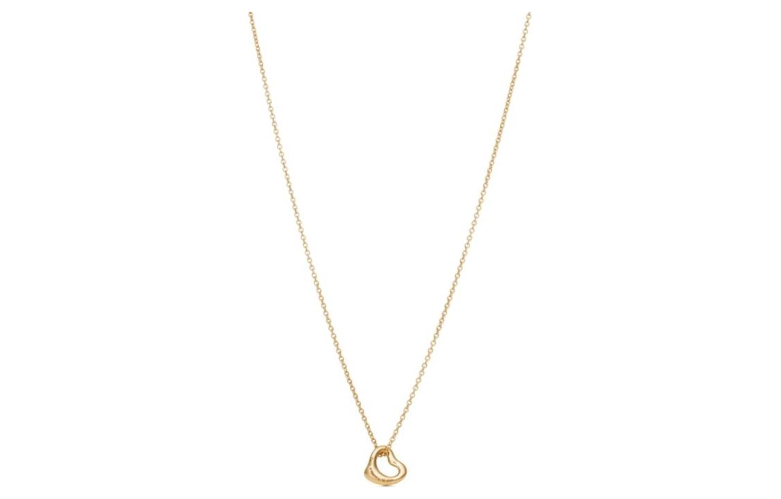 TIFFANY CO. Elsa Peretti Open Heart 18K
