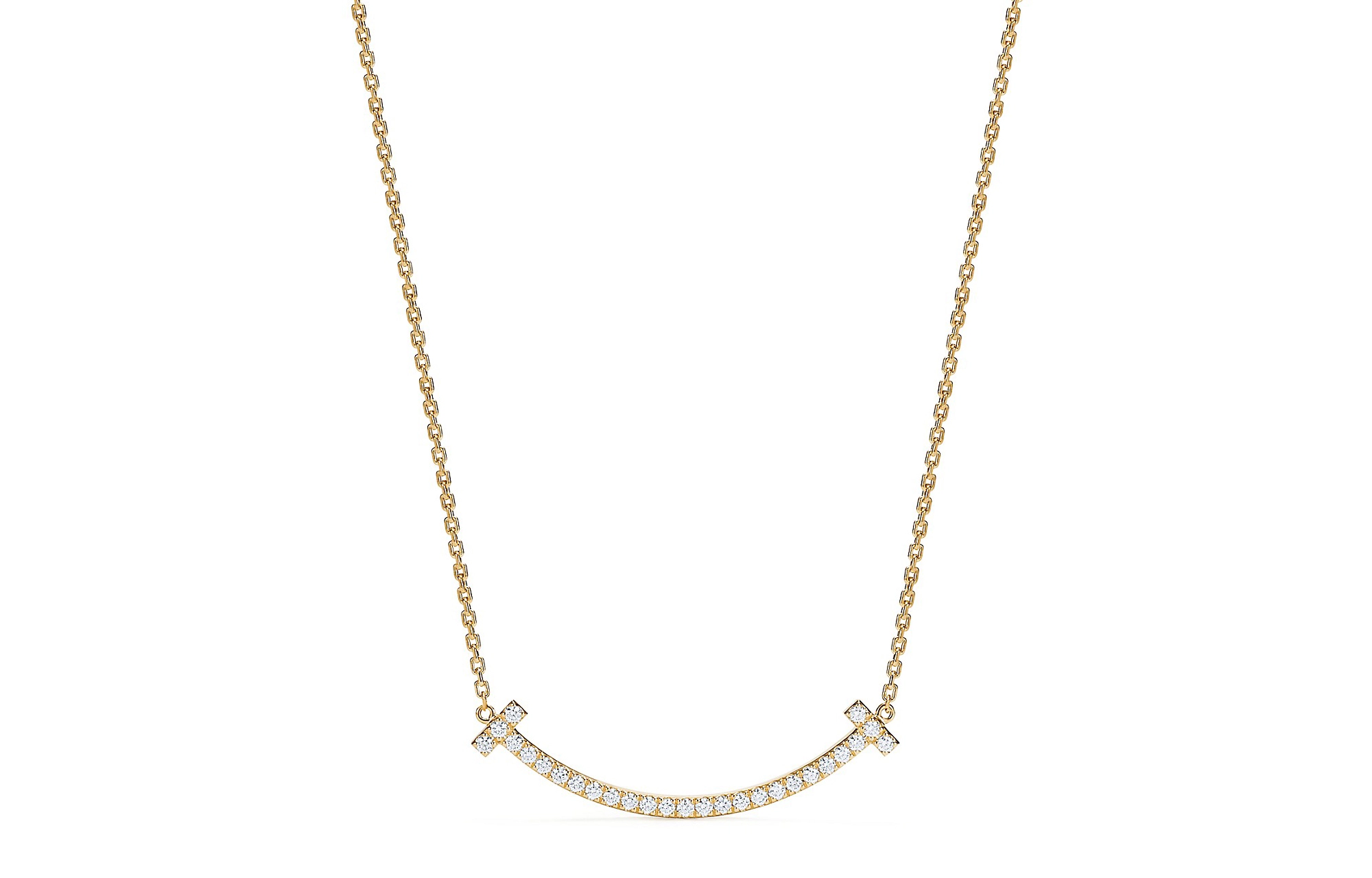 TIFFANY CO. T-smile 18k