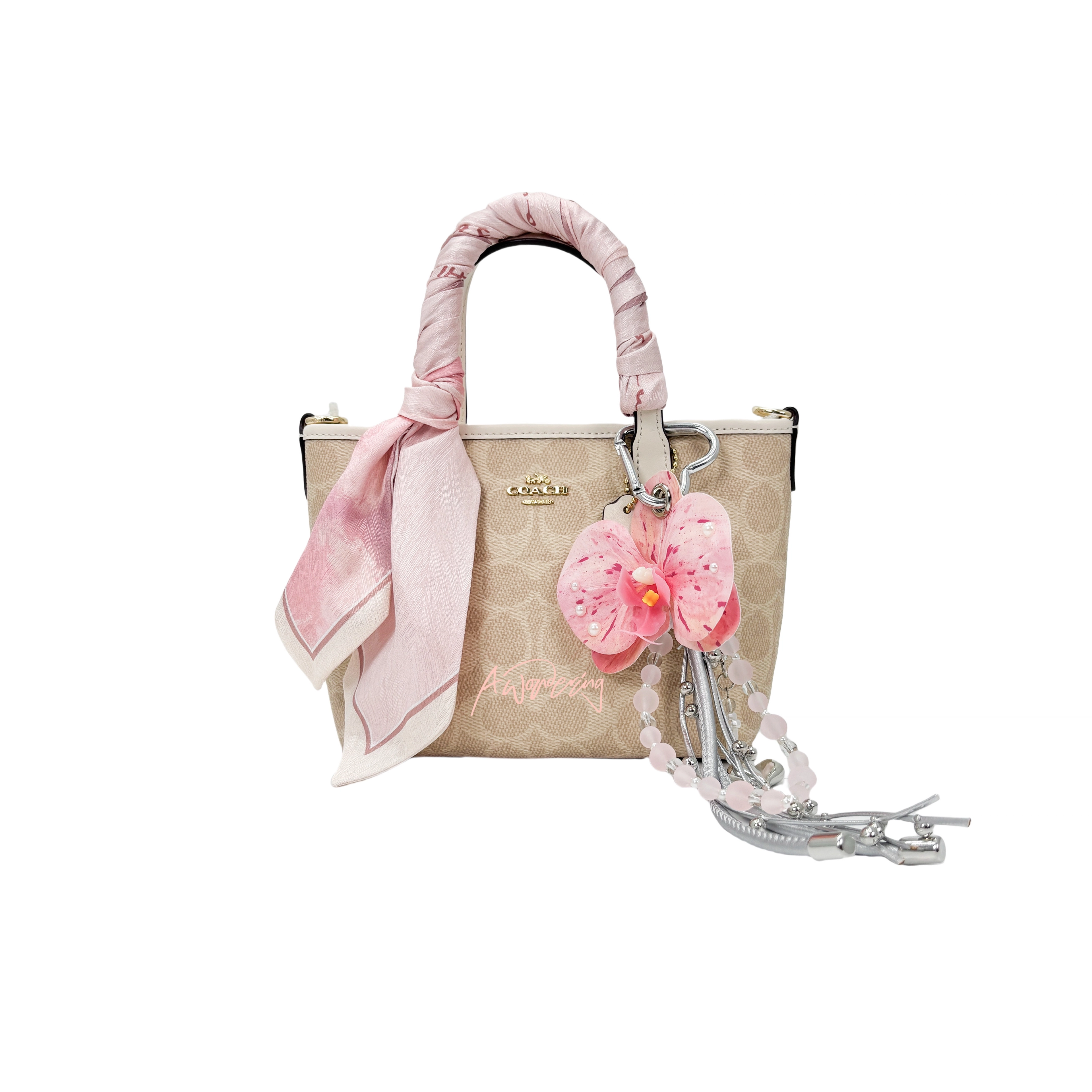 COACH City 15 Tote Lazy Cat