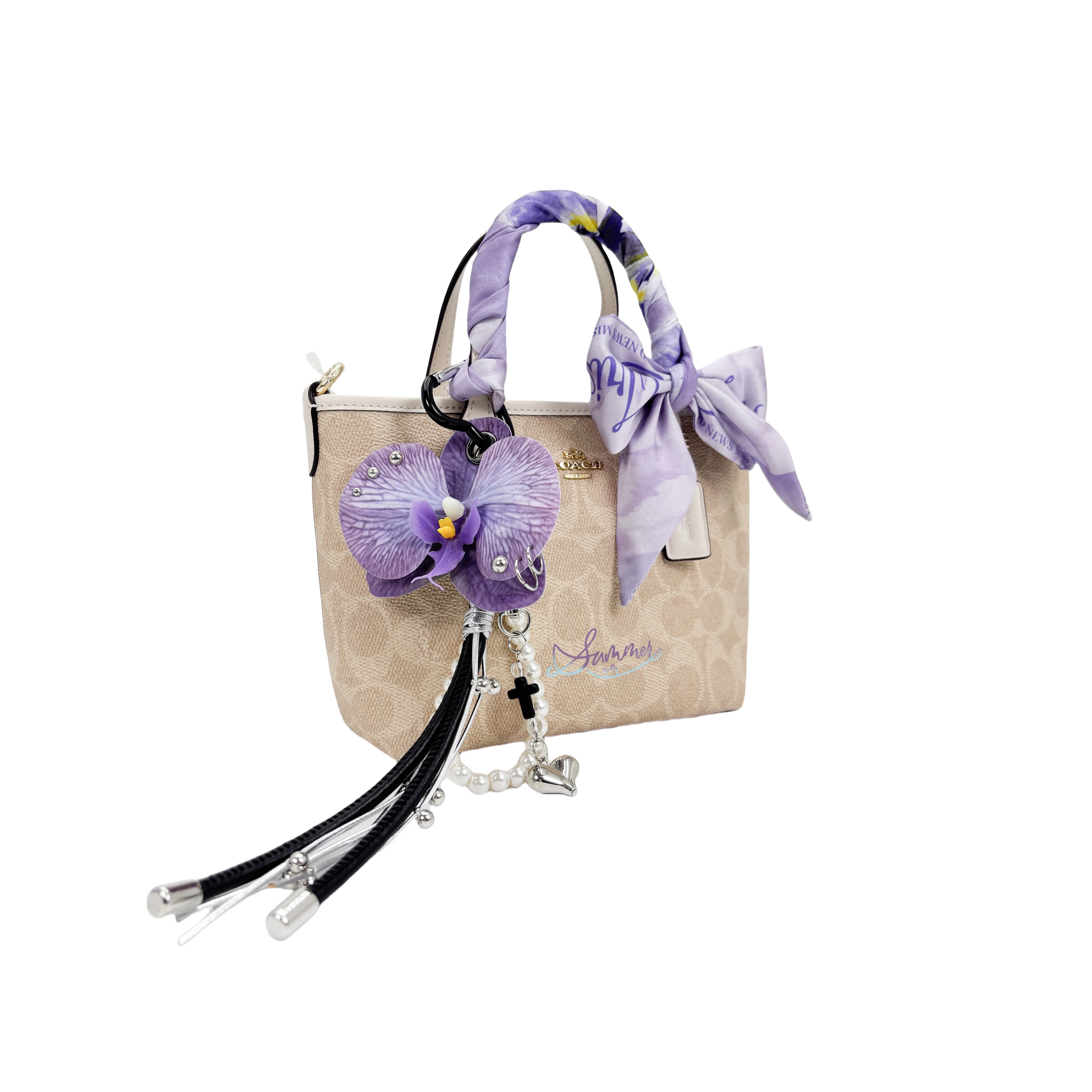 COACH City 15 Tote Lazy Cat