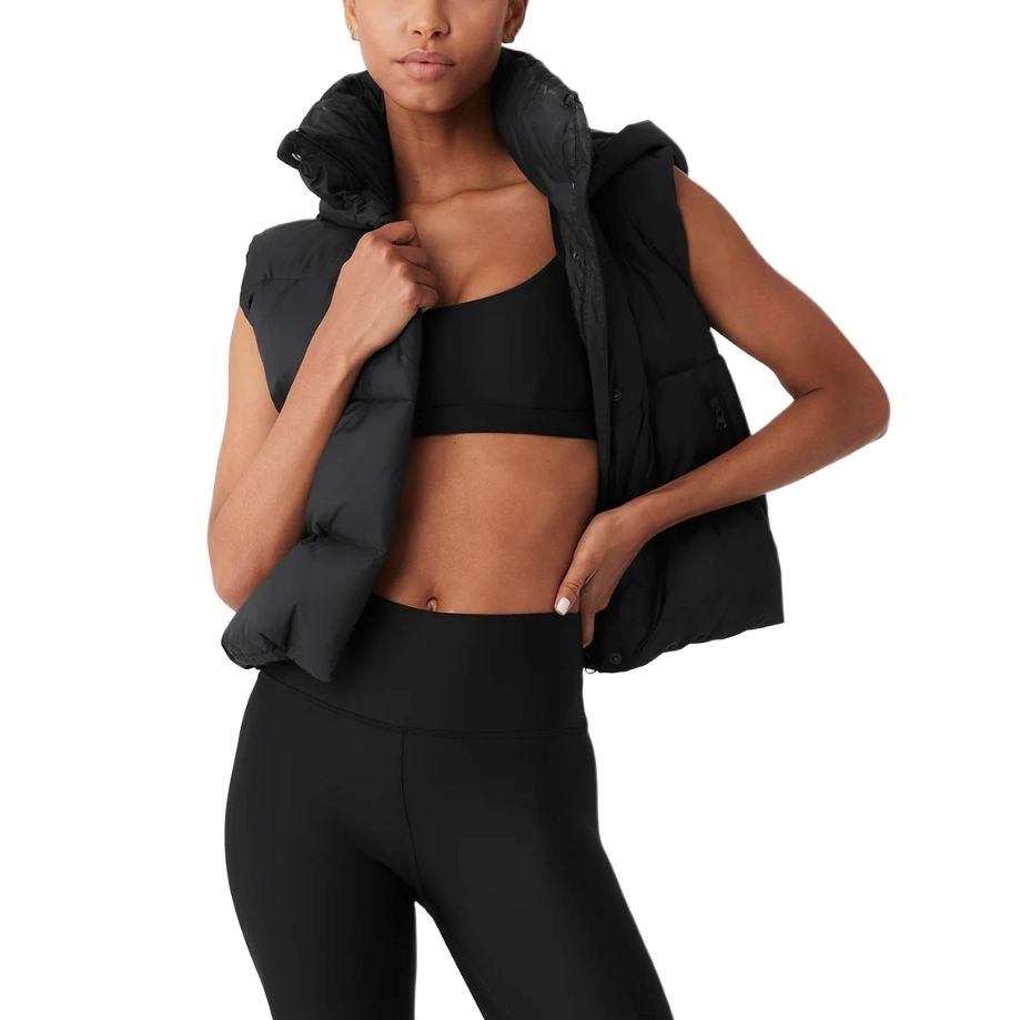 alo yoga GOLD RUSH PUFFER VEST