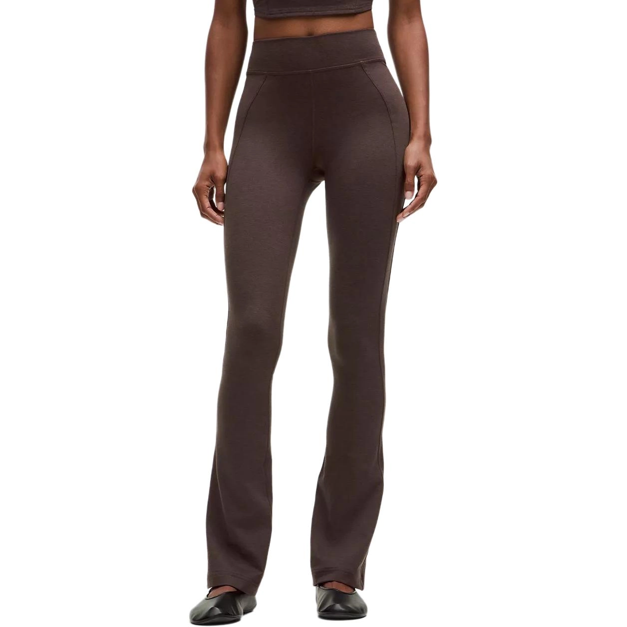 lululemon SuededHigh-Rise Soft Split-Hem Mini-Flare Scuba