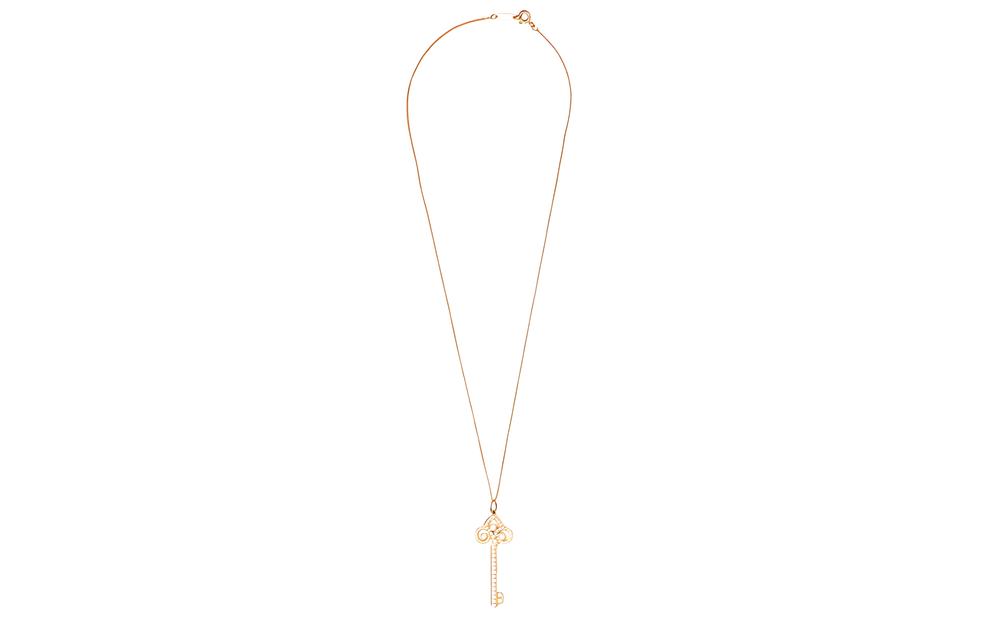 TIFFANY CO. Keys Fleur de Lis 18K