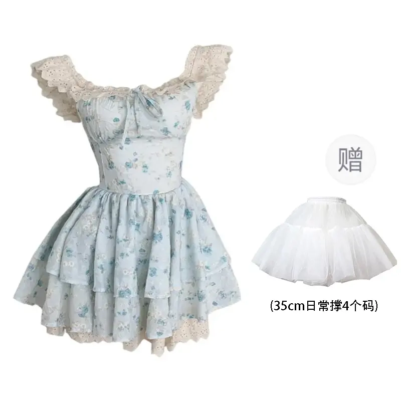依钗 舒适通勤百搭简约休闲温柔风服饰短袖连衣裙 女款