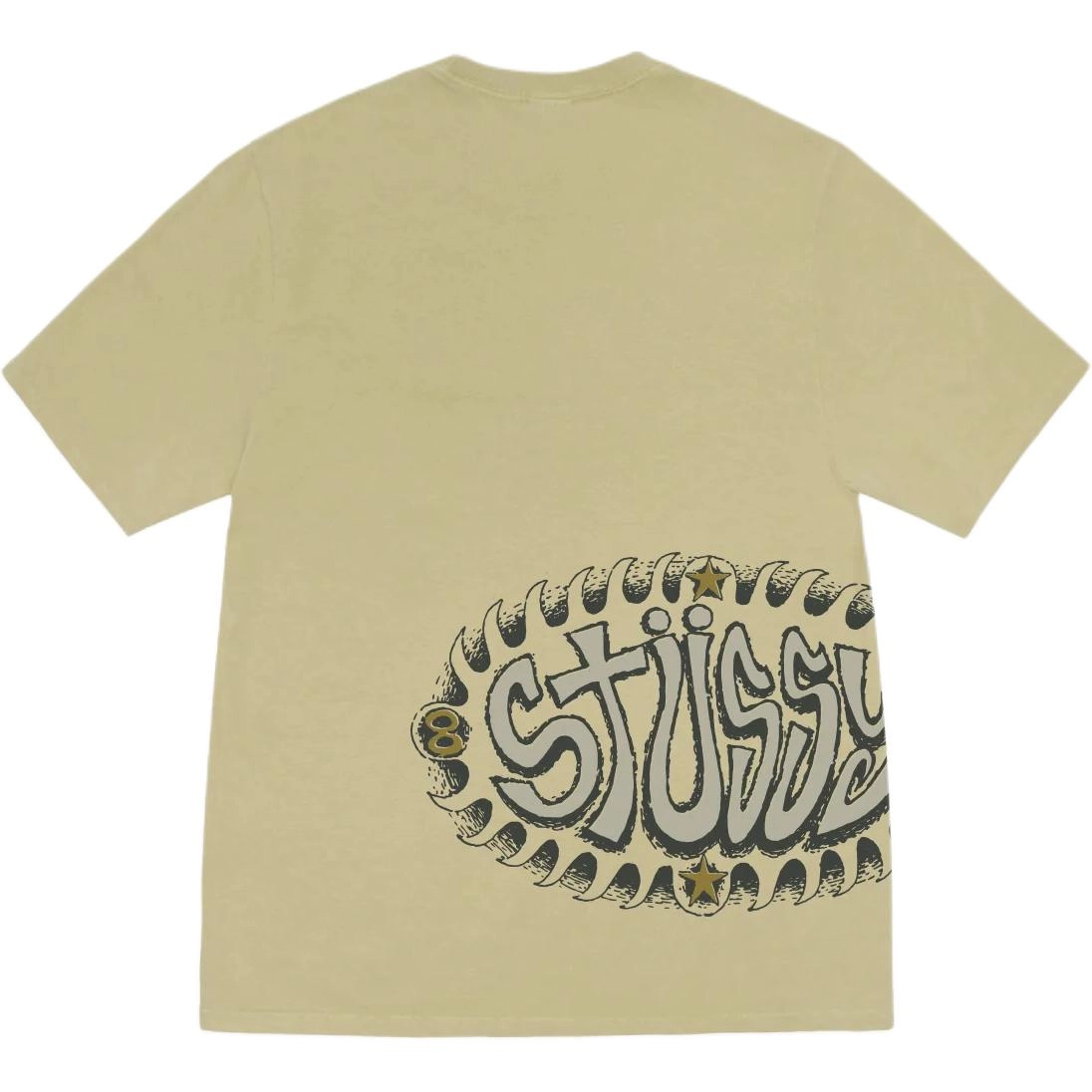 Stussy SS25 WAVE OVAL TEE PIGMENT DYED T