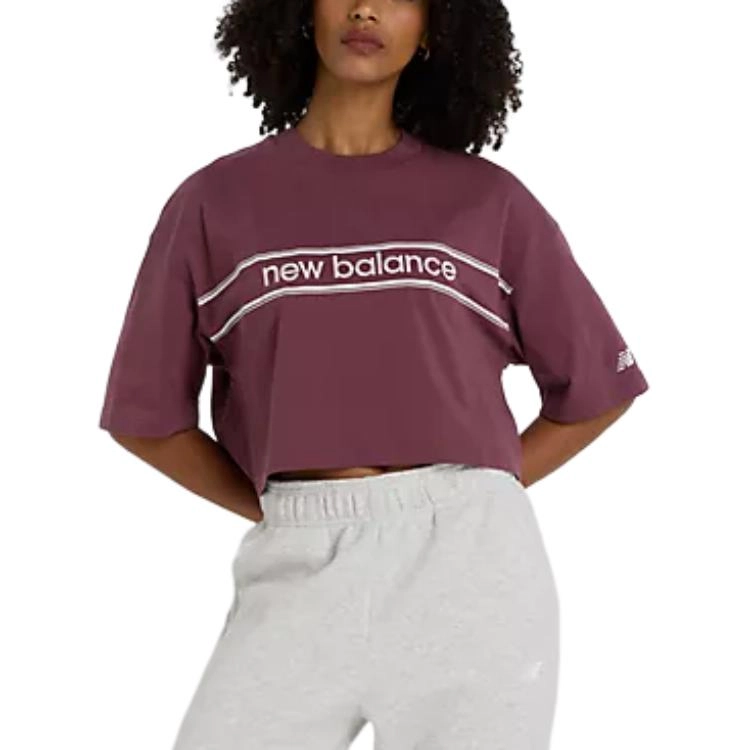New Balance Athletics Linear Logo T