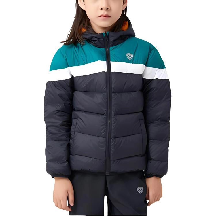 诺诗兰 连帽舒适长袖羽绒服 青少年